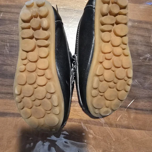 Black Kids Loafers - Picture 2 of 3